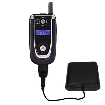 AA Battery Pack Charger compatible with the Motorola V620
