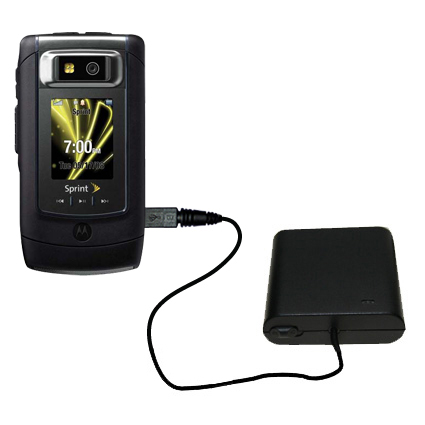 AA Battery Pack Charger compatible with the Motorola V950