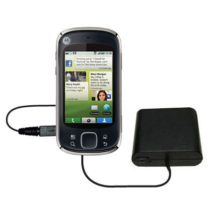 AA Battery Pack Charger compatible with the Motorola Zeppelin