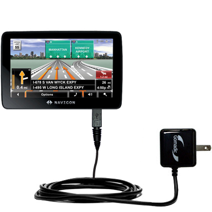 Wall Charger compatible with the Navigon 7200T