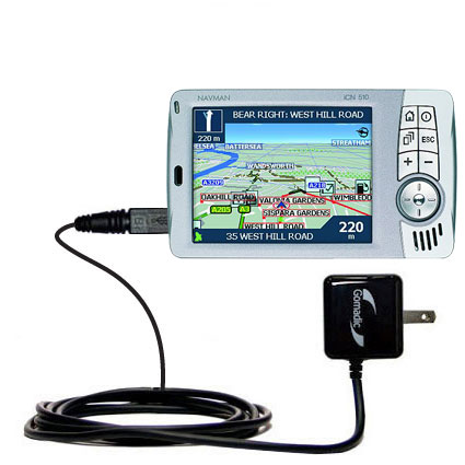 Wall Charger compatible with the Navman iCN 510