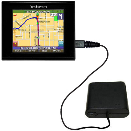 AA Battery Pack Charger compatible with the Nextar M3 GPS