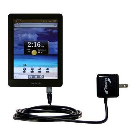 Wall Charger compatible with the Nextbook Next3 Netbook 3