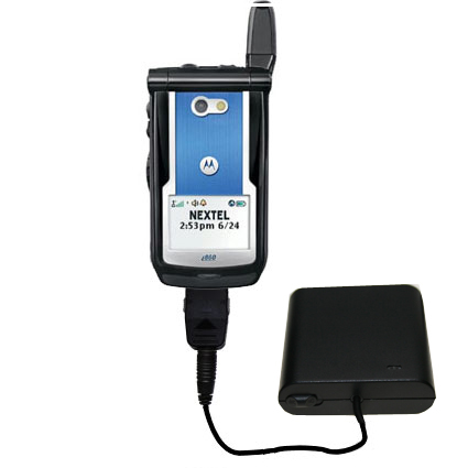 AA Battery Pack Charger compatible with the Nextel i860