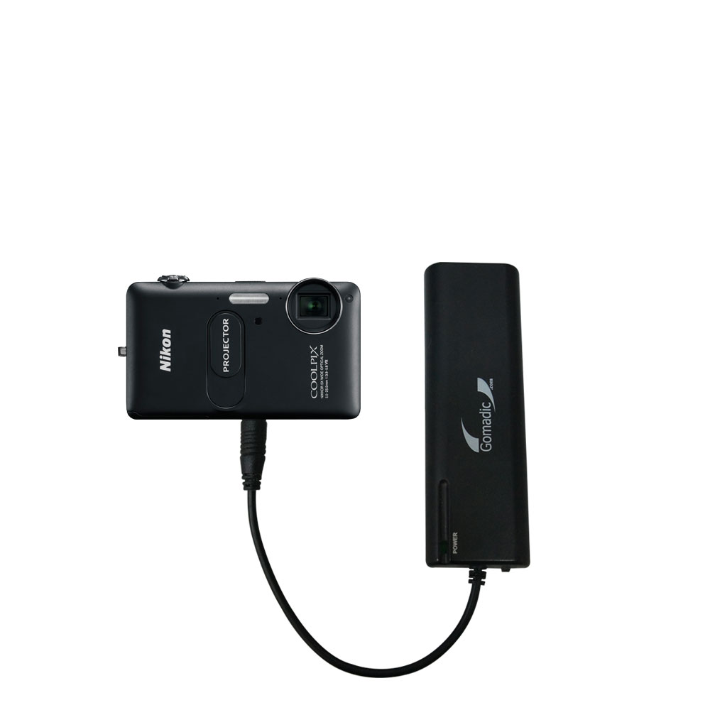 AA Battery Pack Charger compatible with the Nikon Coolpix S1200pj