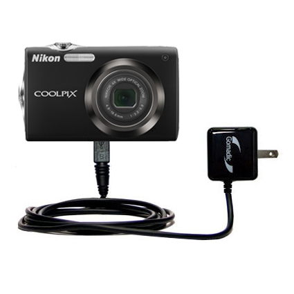 Wall Charger compatible with the Nikon Coolpix S3000