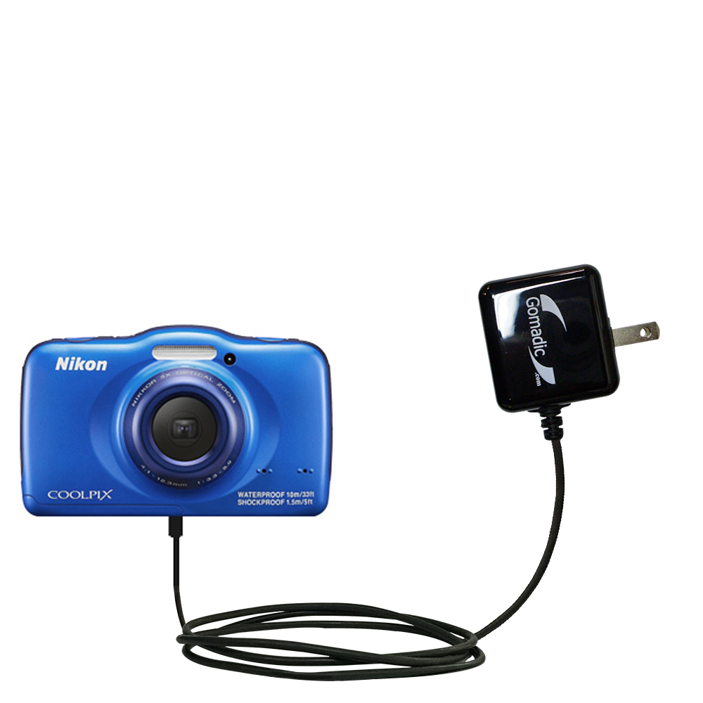 Wall Charger compatible with the Nikon Coolpix S32