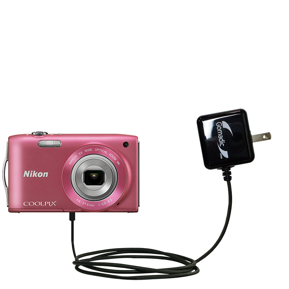 Wall Charger compatible with the Nikon Coolpix S3200 / S3300