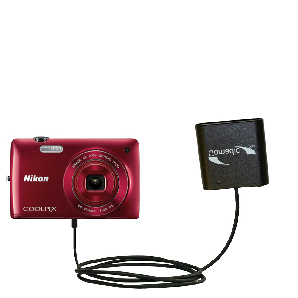 AA Battery Pack Charger compatible with the Nikon Coolpix S3400