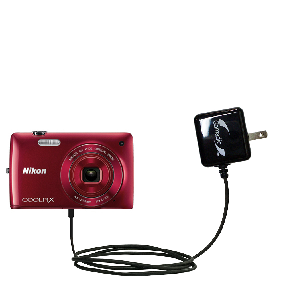 Wall Charger compatible with the Nikon Coolpix S3400