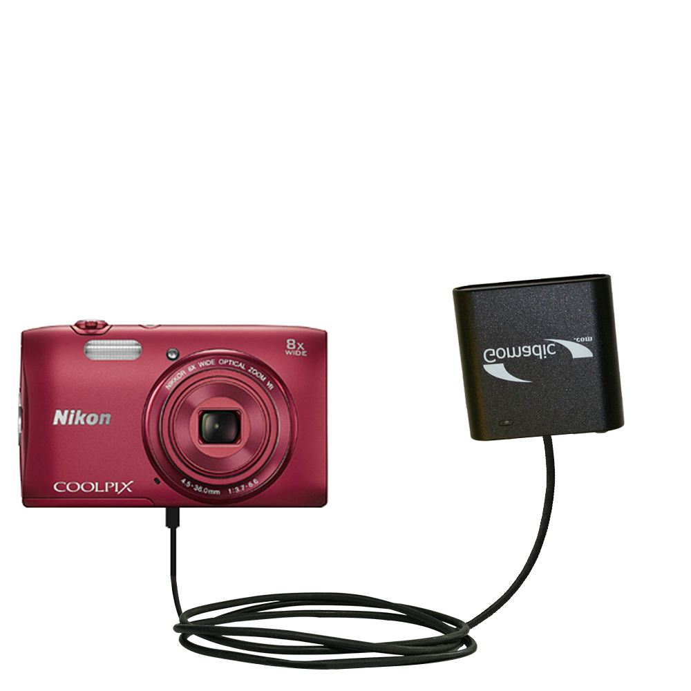 AA Battery Pack Charger compatible with the Nikon Coolpix S3600