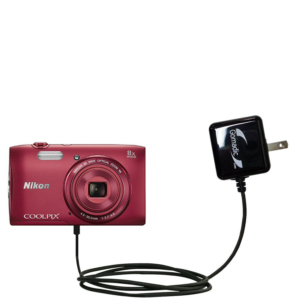 Wall Charger compatible with the Nikon Coolpix S3600