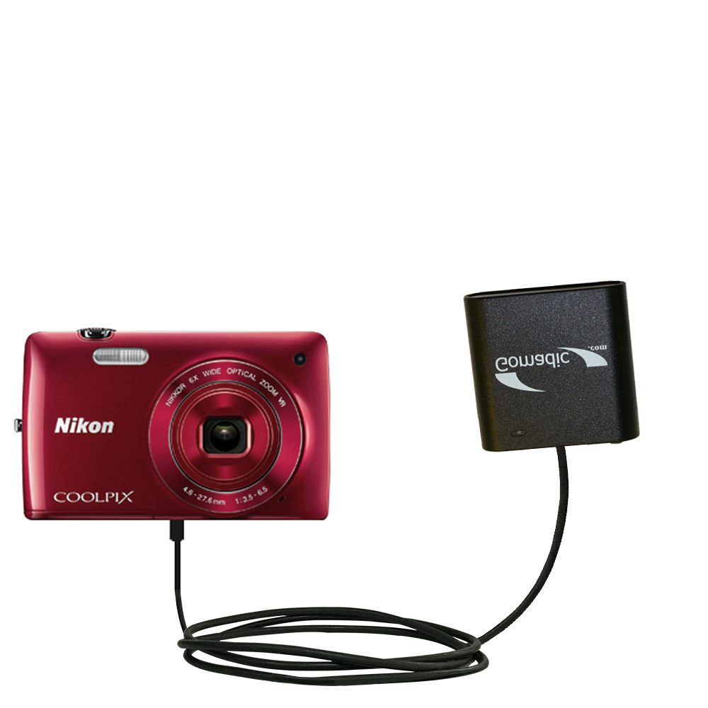 AA Battery Pack Charger compatible with the Nikon Coolpix S4400