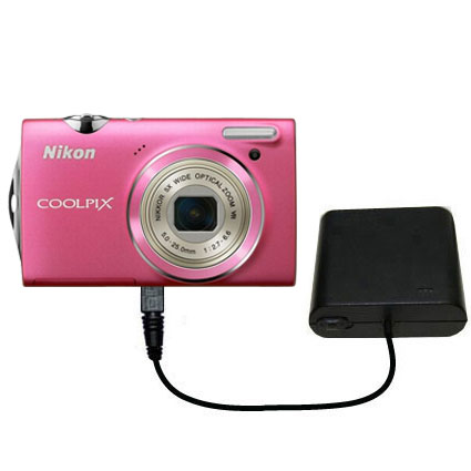 AA Battery Pack Charger compatible with the Nikon Coolpix S5100