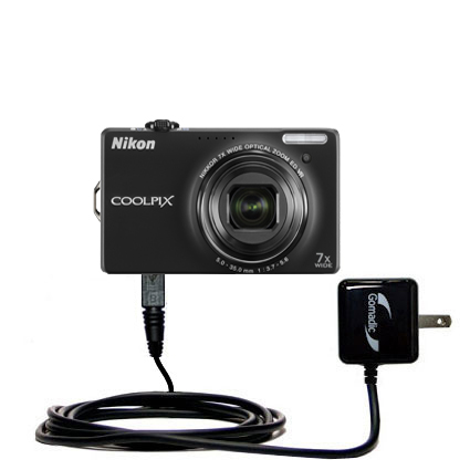 Wall Charger compatible with the Nikon Coolpix S6000