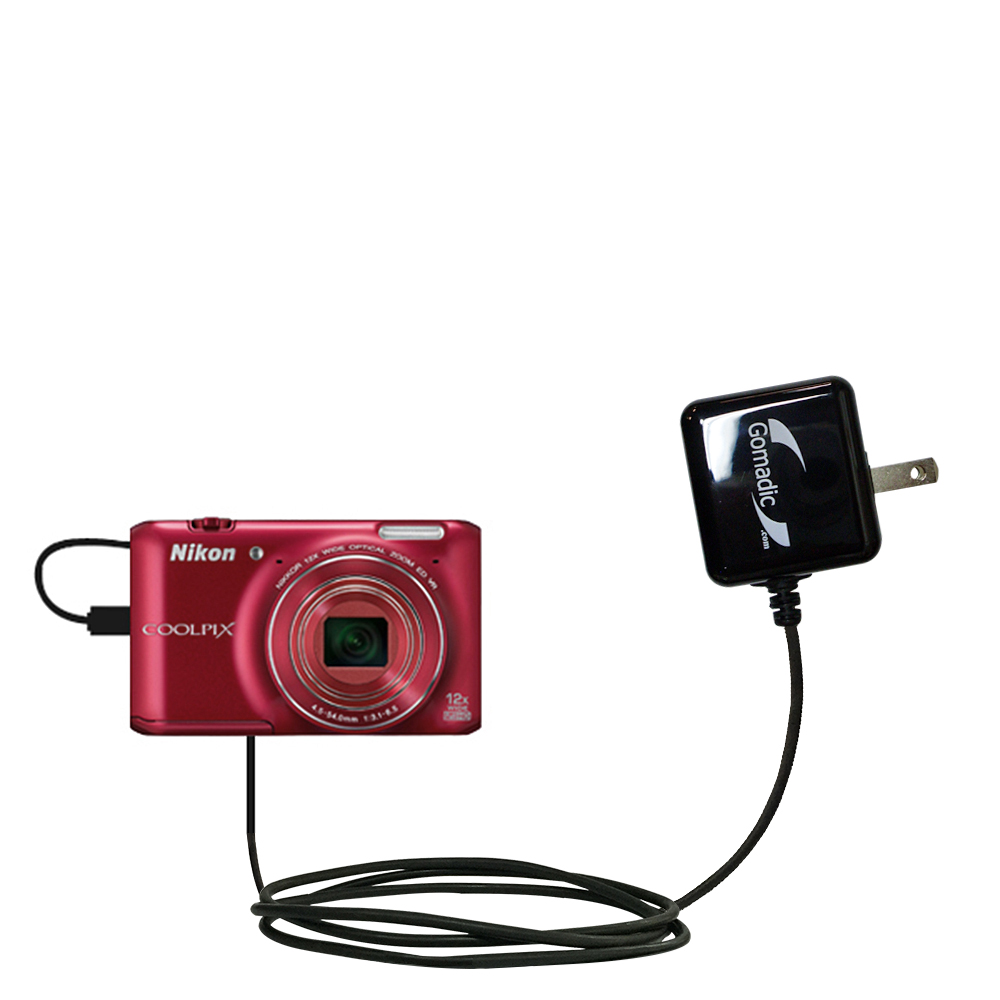 Wall Charger compatible with the Nikon Coolpix S6400