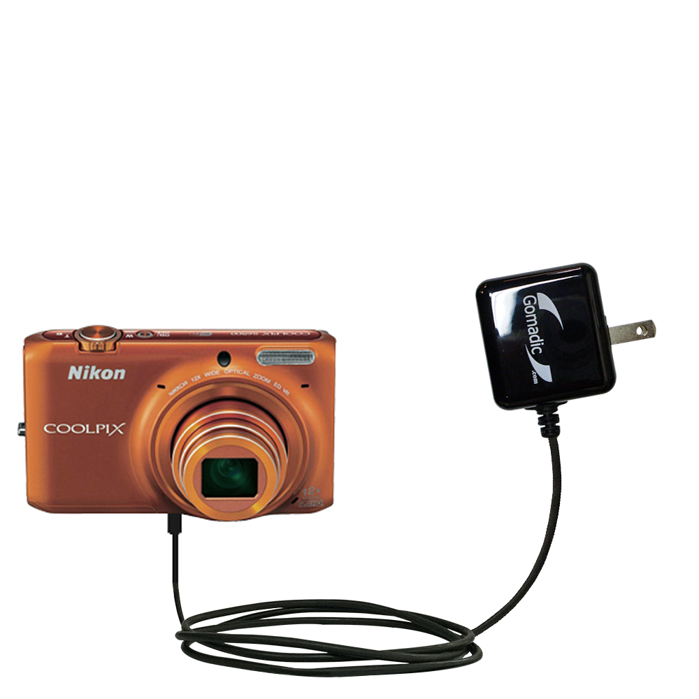 Wall Charger compatible with the Nikon Coolpix S6500