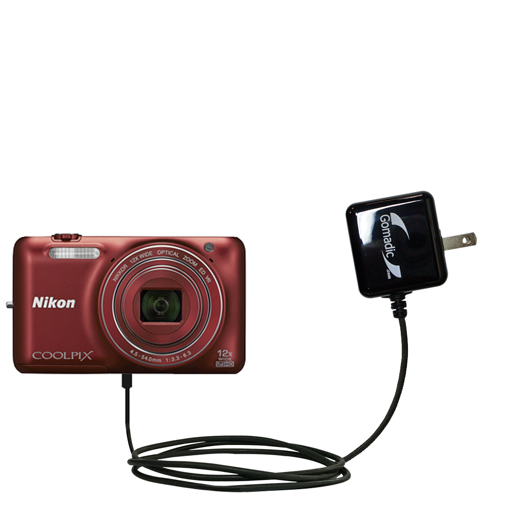 Wall Charger compatible with the Nikon Coolpix S6600