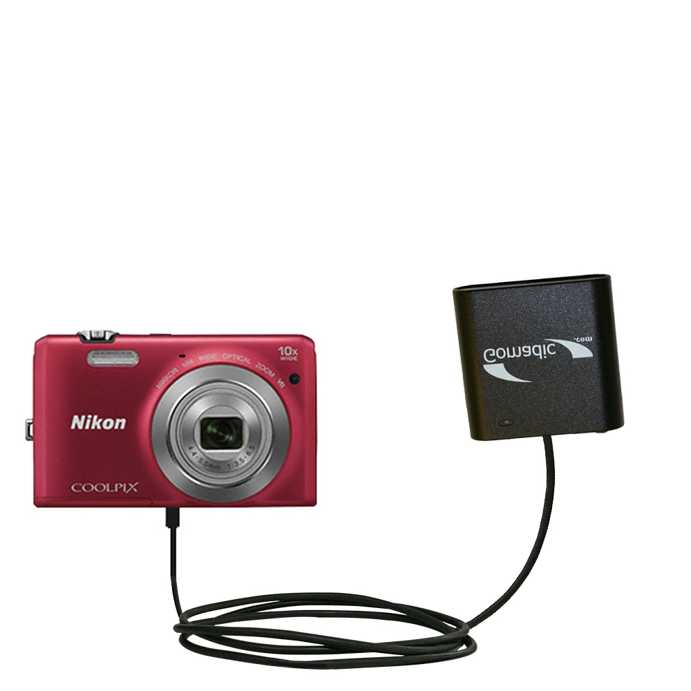 AA Battery Pack Charger compatible with the Nikon Coolpix S6700