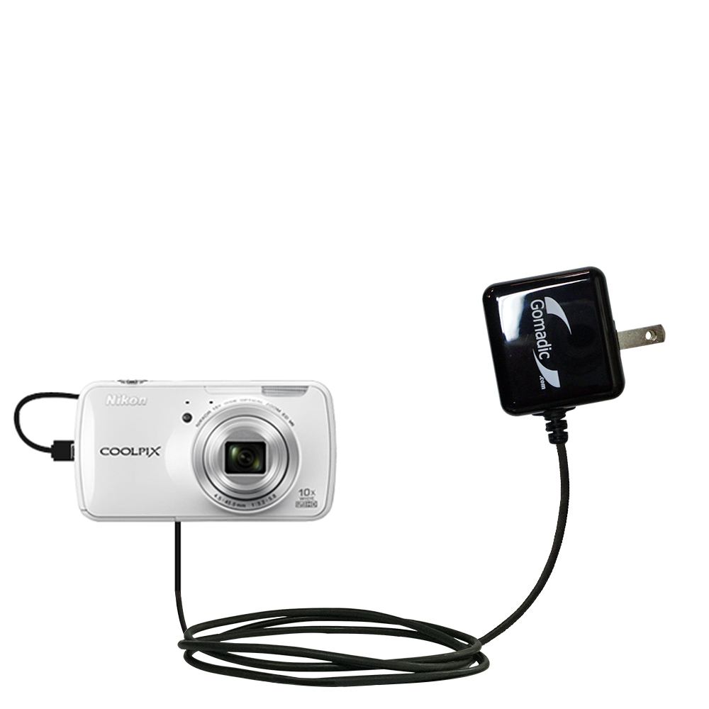 Wall Charger compatible with the Nikon Coolpix S800c