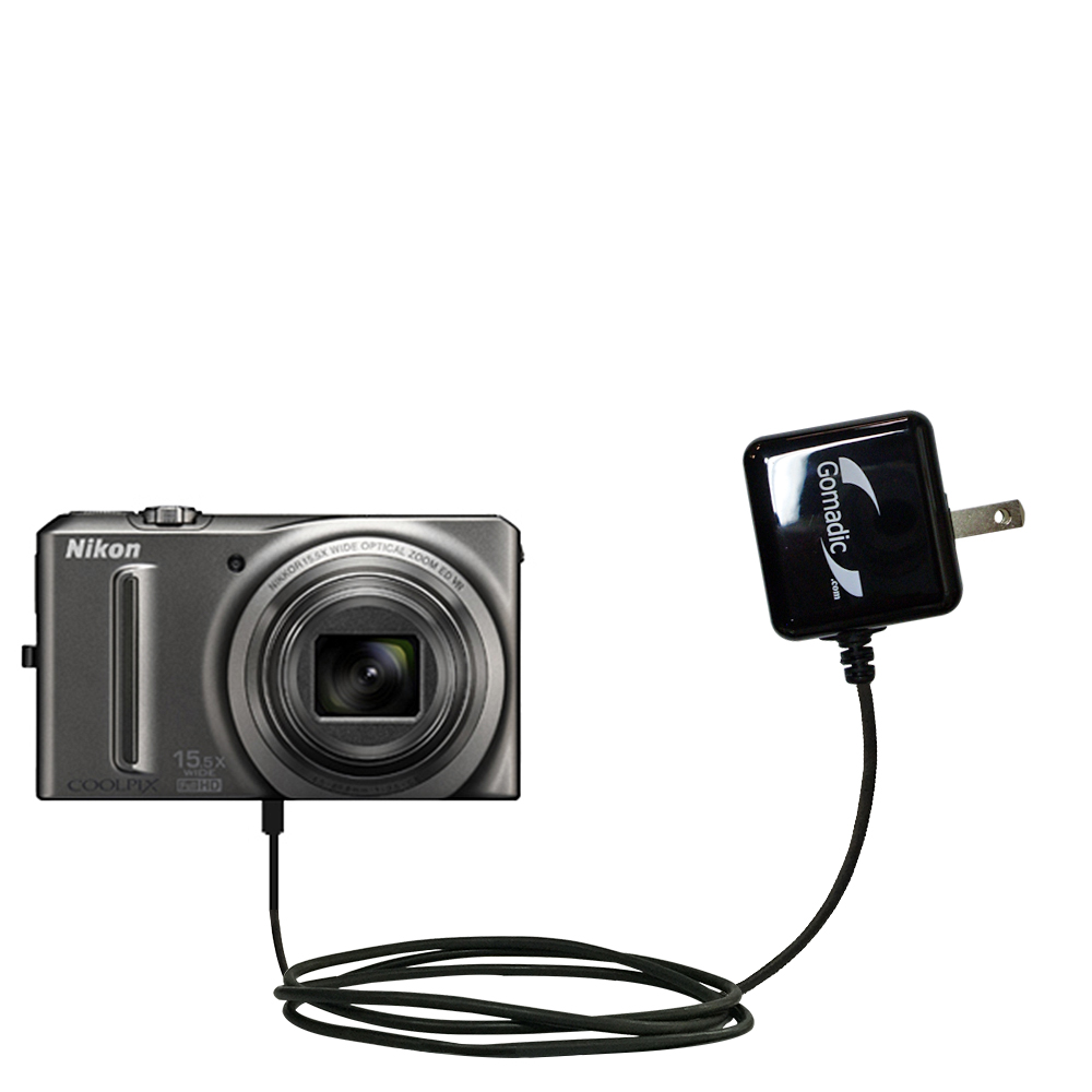 Wall Charger compatible with the Nikon Coolpix S9050