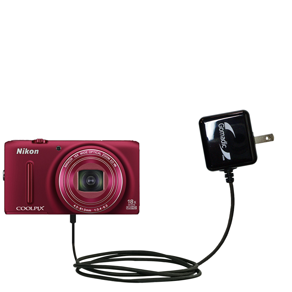 Wall Charger compatible with the Nikon Coolpix S9400