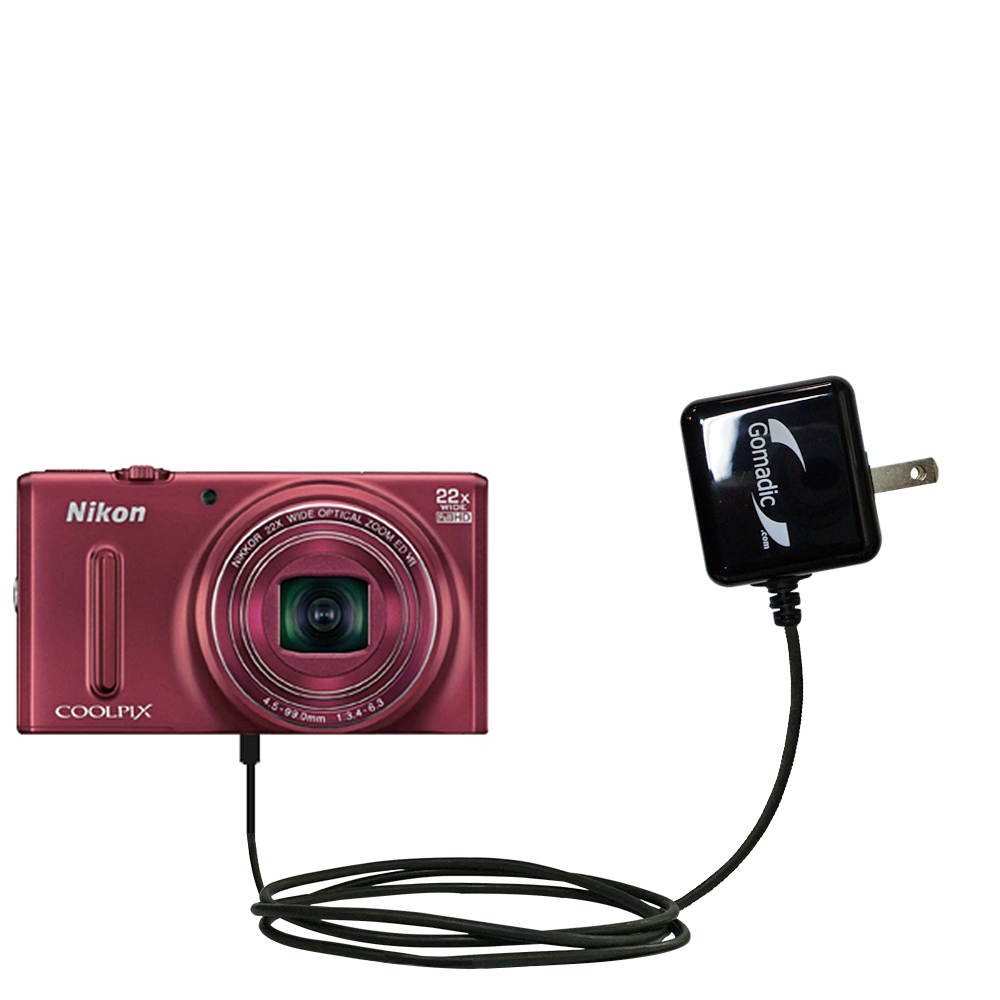 Wall Charger compatible with the Nikon Coolpix S9600
