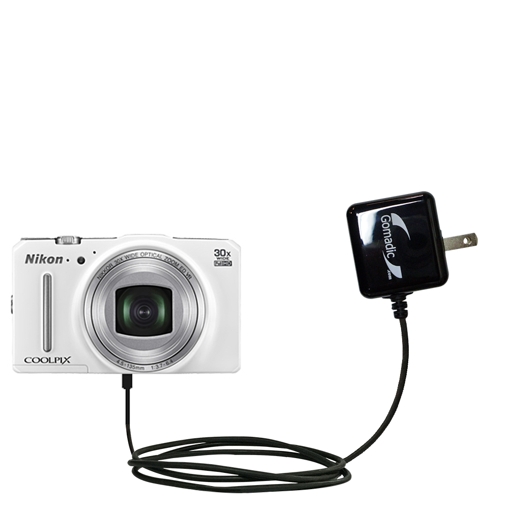 Wall Charger compatible with the Nikon Coolpix S9700
