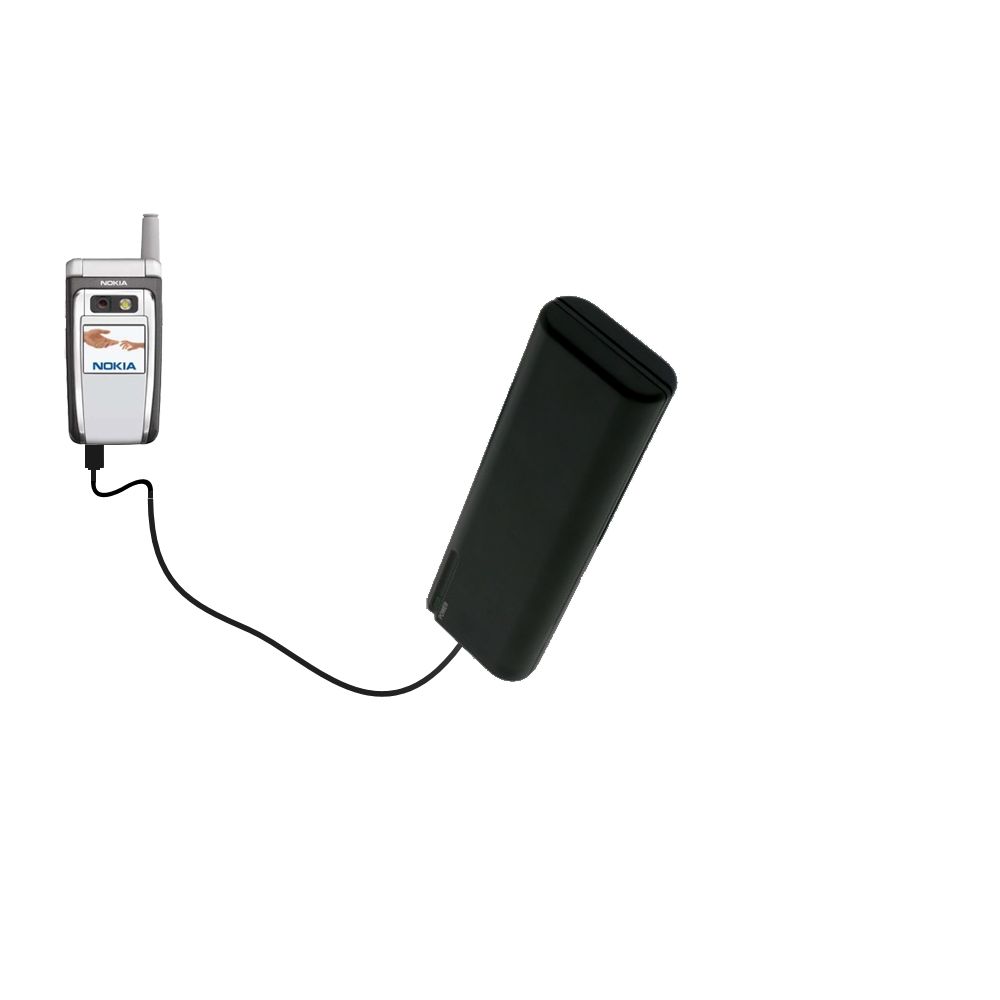 AA Battery Pack Charger compatible with the Nokia 6155i 6165i