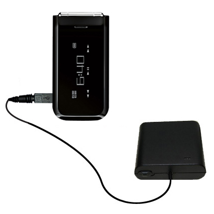 AA Battery Pack Charger compatible with the Nokia 7205 Intrigue