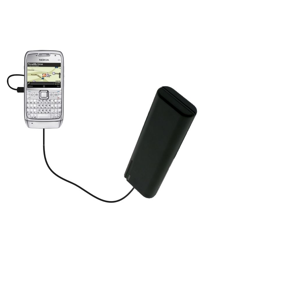 AA Battery Pack Charger compatible with the Nokia E71 E71x E75