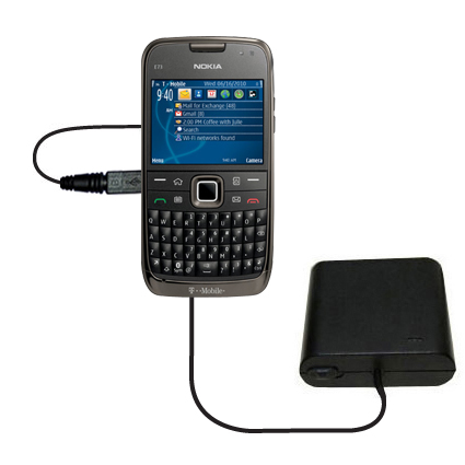 AA Battery Pack Charger compatible with the Nokia E73