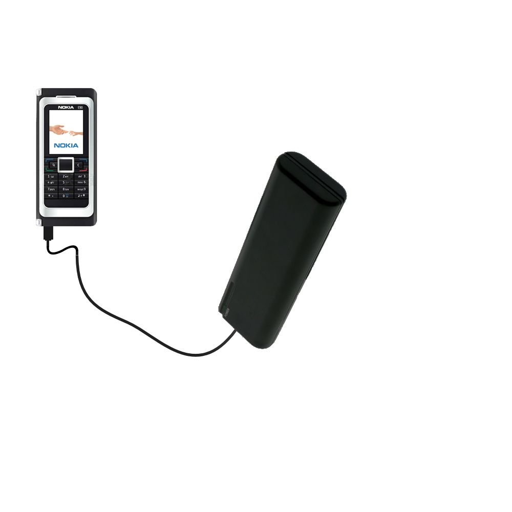 AA Battery Pack Charger compatible with the Nokia E90