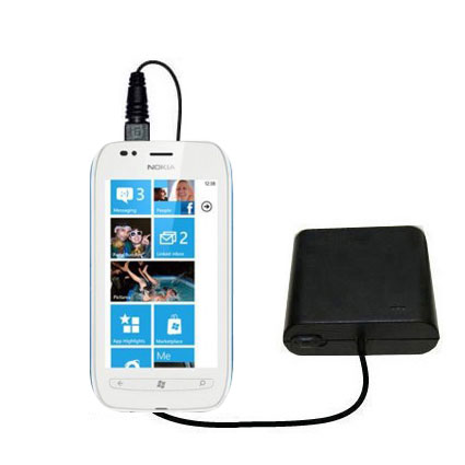 AA Battery Pack Charger compatible with the Nokia Lumia 710