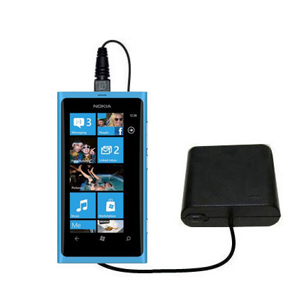 AA Battery Pack Charger compatible with the Nokia Lumia 800
