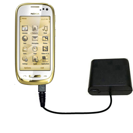 AA Battery Pack Charger compatible with the Nokia Oro