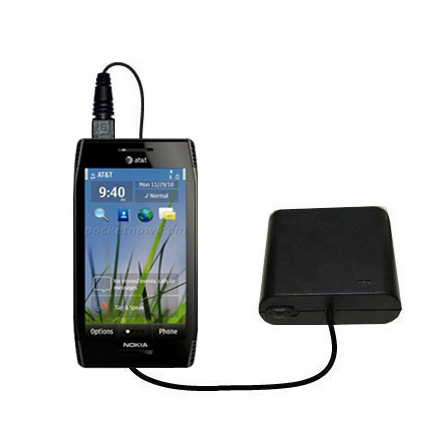 AA Battery Pack Charger compatible with the Nokia X7-00