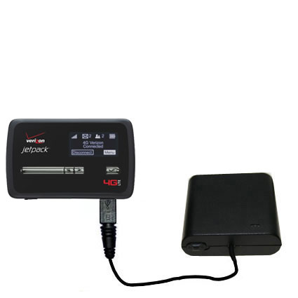 AA Battery Pack Charger compatible with the Novatel Mifi 4620L