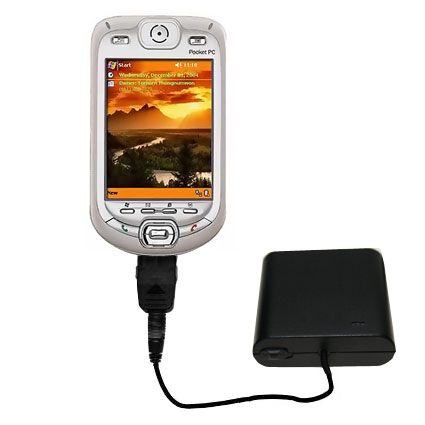 AA Battery Pack Charger compatible with the O2 XDA Pocket PC Phone