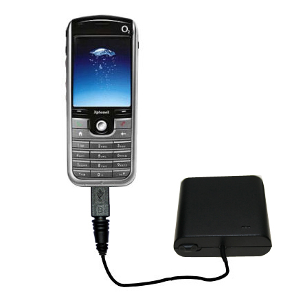AA Battery Pack Charger compatible with the O2 XPhone II IIm