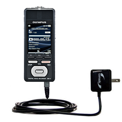 Wall Charger compatible with the Olympus DM-4