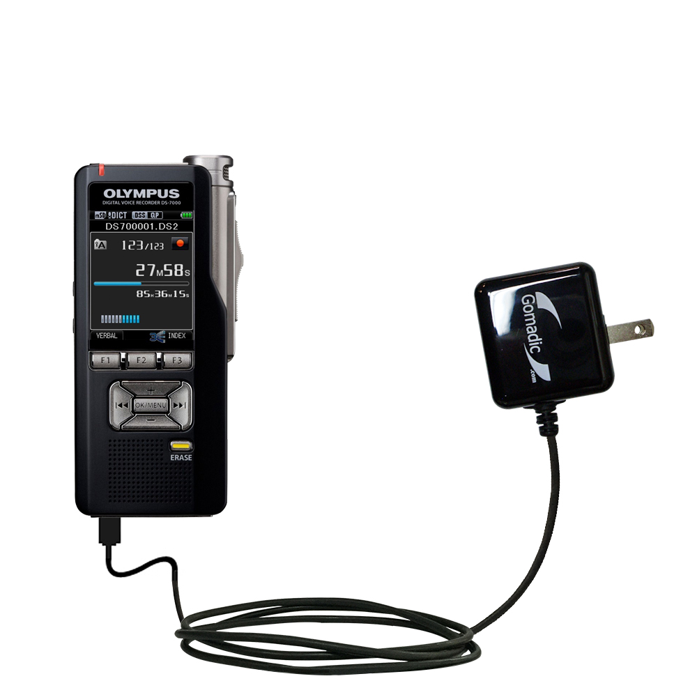 Wall Charger compatible with the Olympus DS-7000