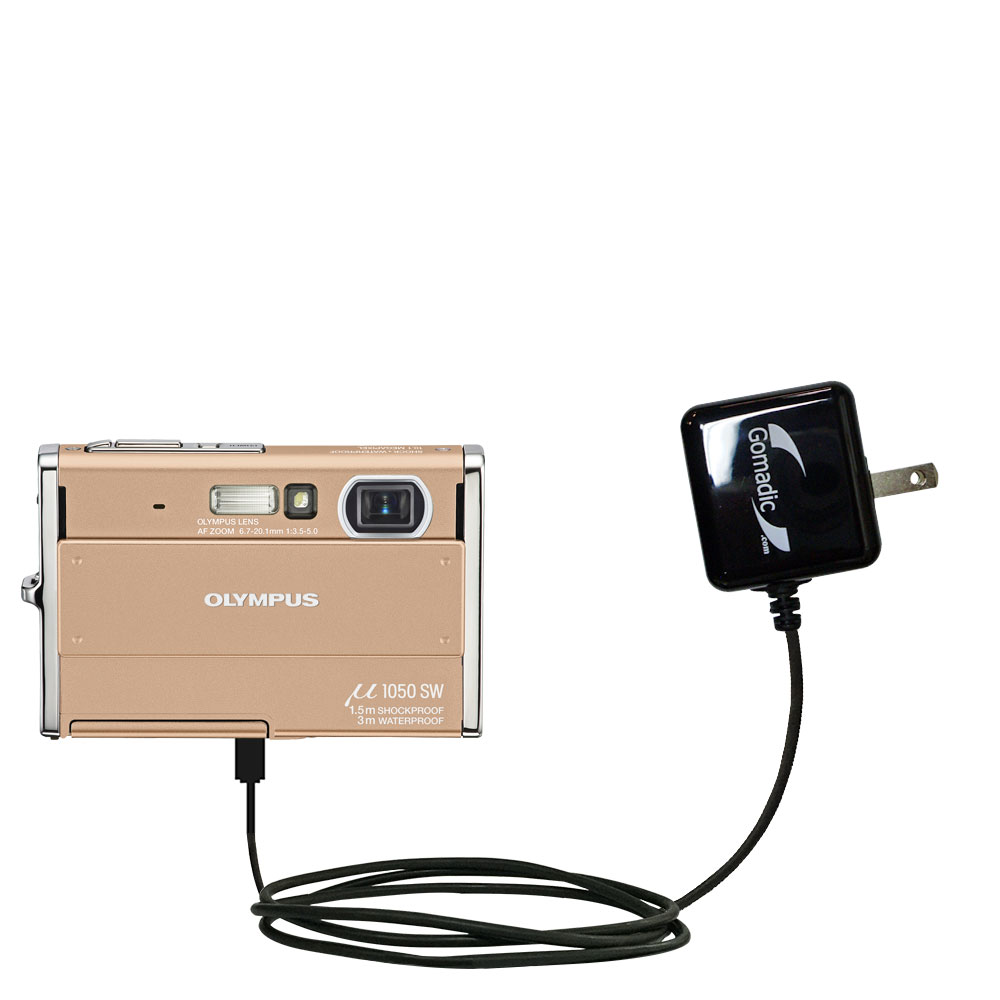 Wall Charger compatible with the Olympus Stylus 1050 SW