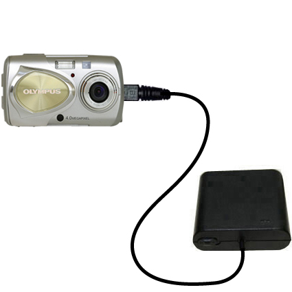 AA Battery Pack Charger compatible with the Olympus Stylus 400 Digital