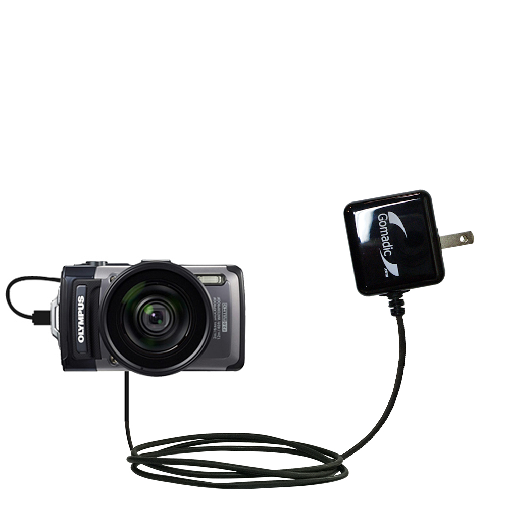 Wall Charger compatible with the Olympus TG-1 iHS