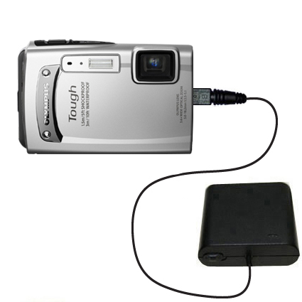 AA Battery Pack Charger compatible with the Olympus TG-310