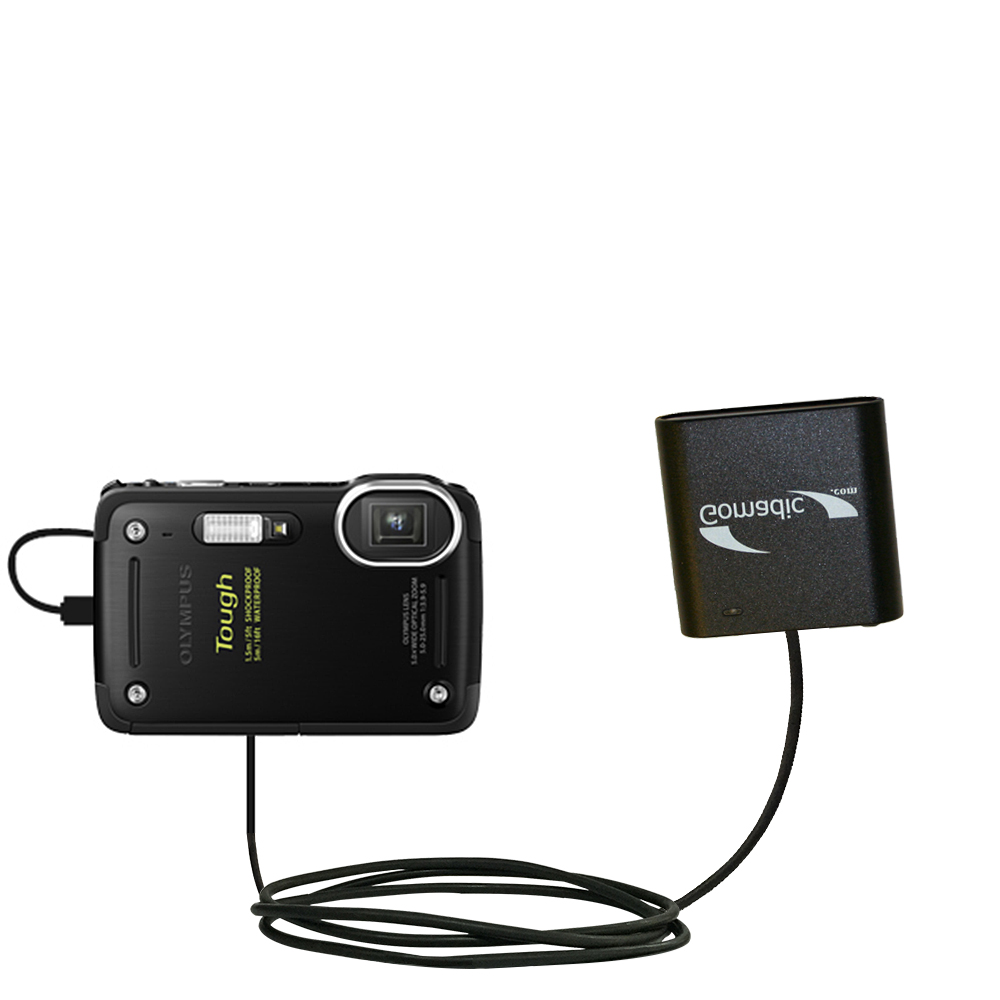 AA Battery Pack Charger compatible with the Olympus TG-620 iHS