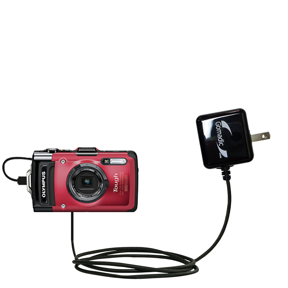 Portable External Charging Kit suitable for the Olympus Tough TG-2 iHS Includes Wall; Car USB Charge Options