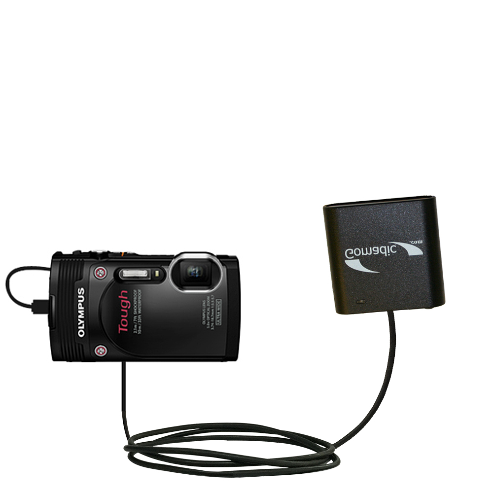 AA Battery Pack Charger compatible with the Olympus Tough TG-850