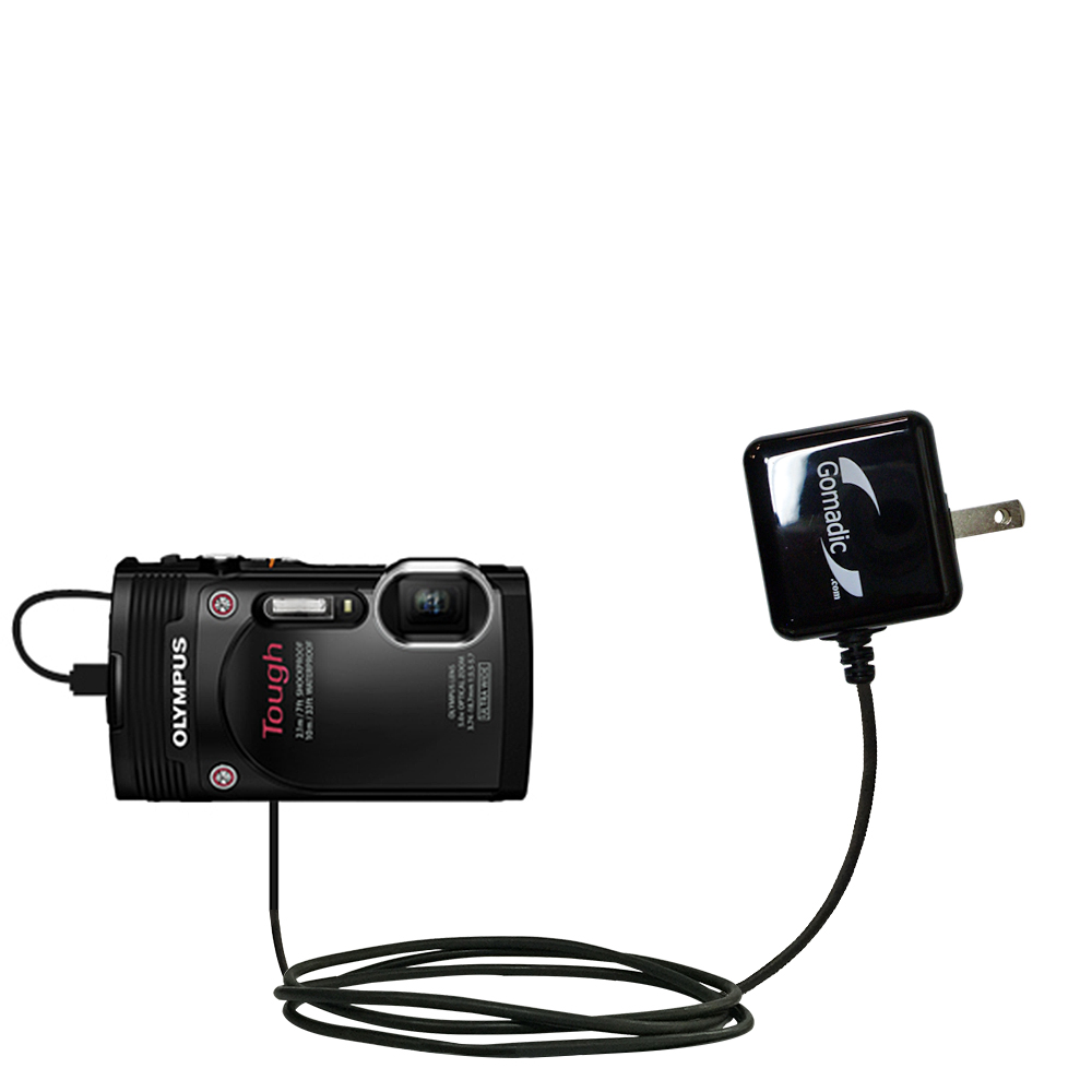 Coiled Power Hot Sync USB Cable suitable for the Olympus Tough TG-850